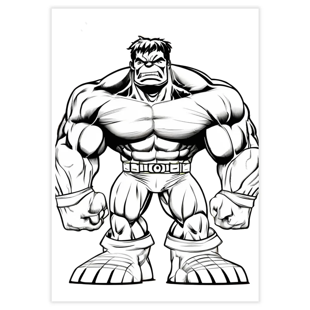 Desenhos para Colorir Marvel - imagem 5