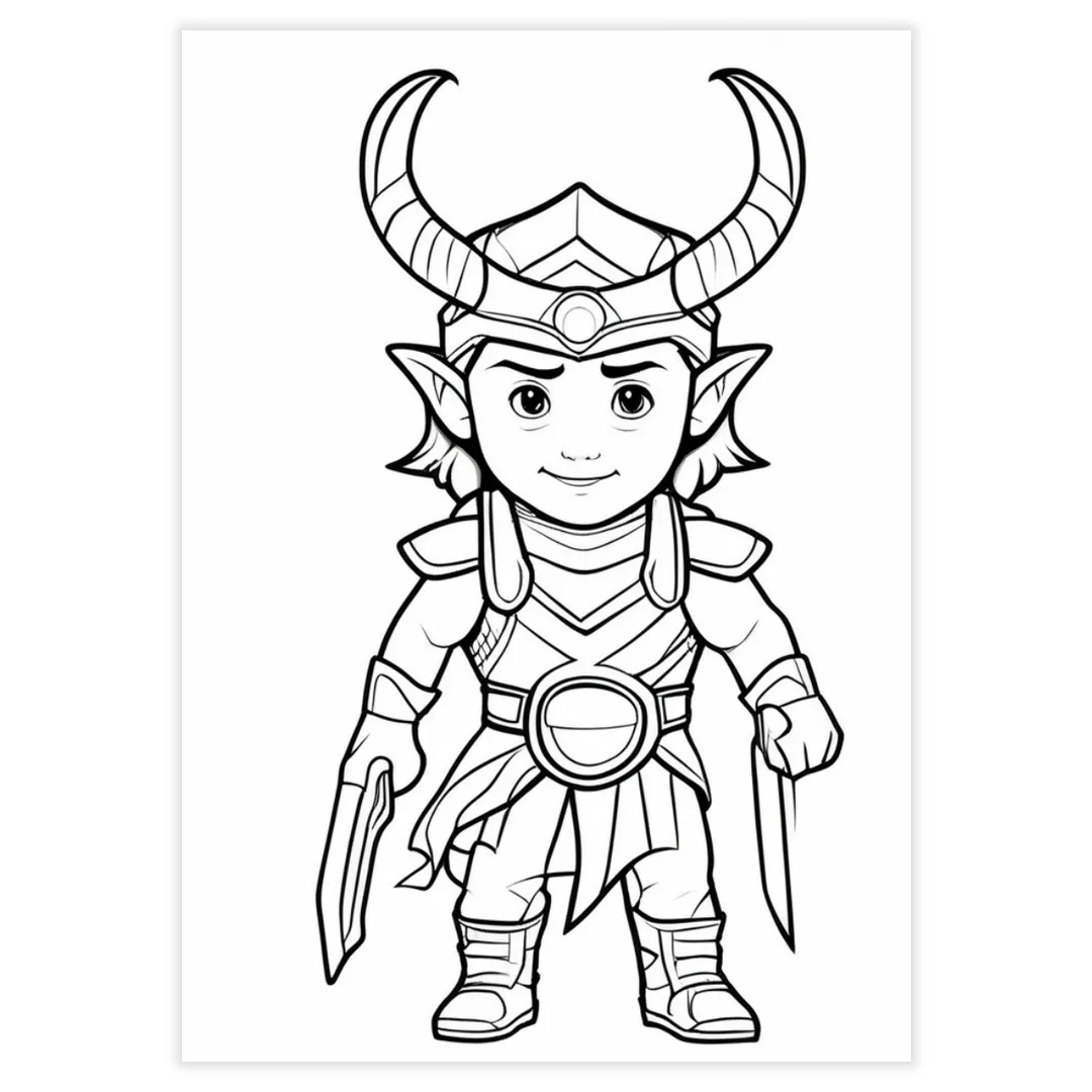 Desenhos para Colorir Marvel - imagem 9