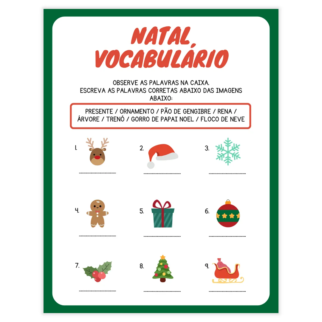 Atividades de Natal - imagem 1