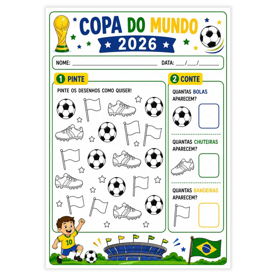 Copa do Mundo 2026 1° Ano - imagem 2