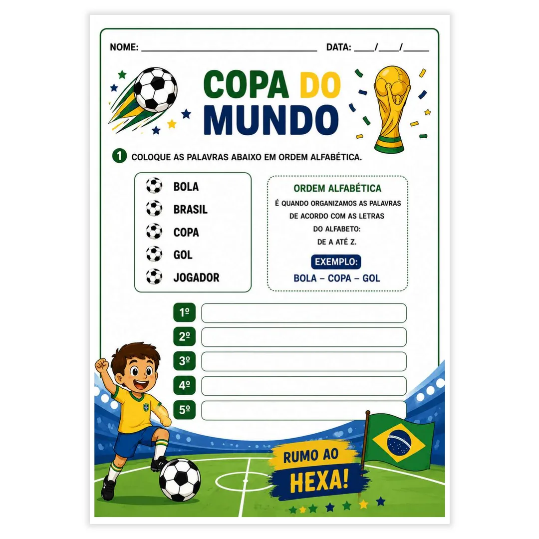 Copa do Mundo 2026 2° Ano - imagem 1