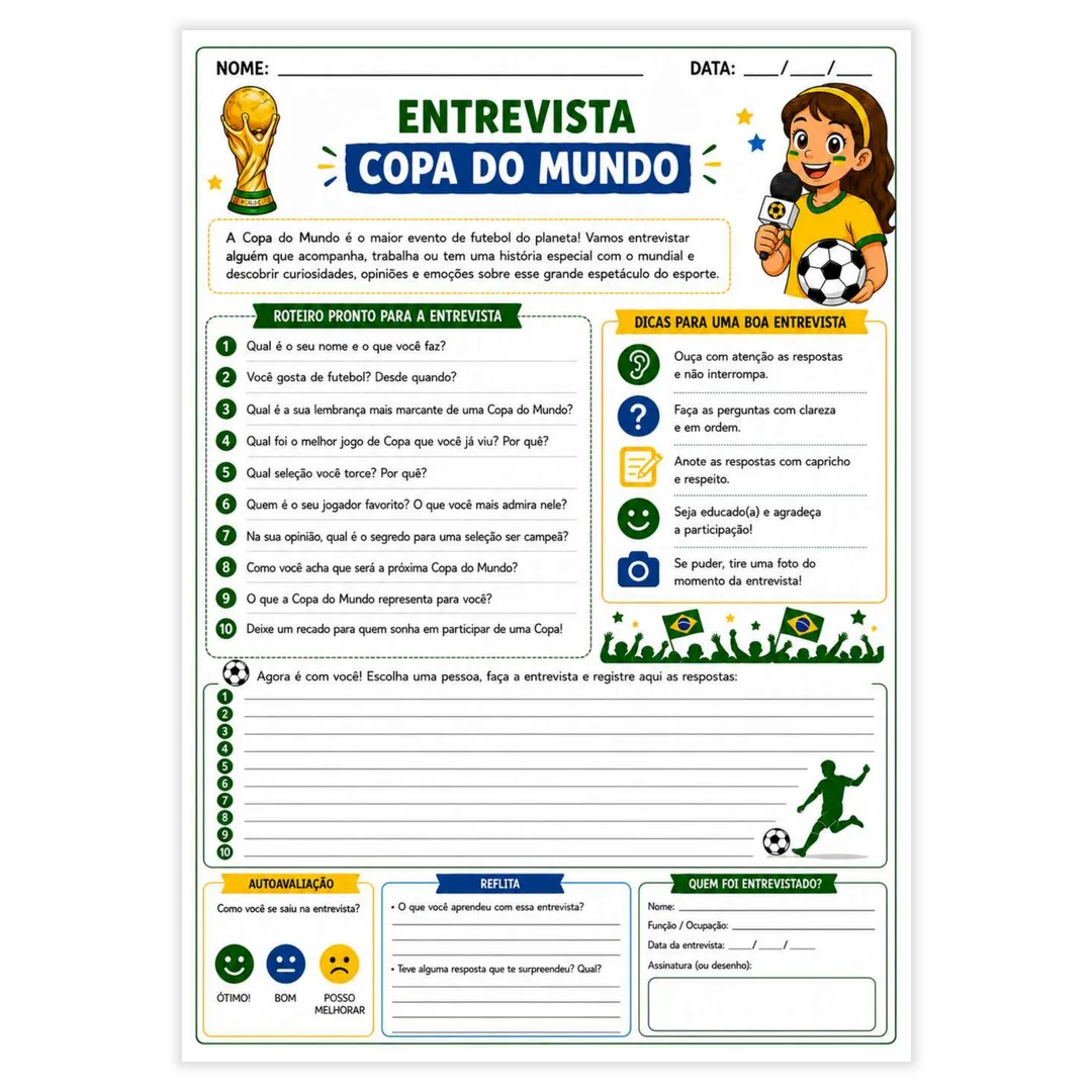 Copa do Mundo 2026 5° Ano - imagem 6
