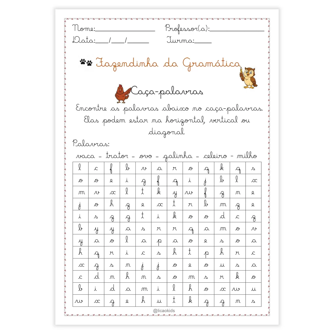 Lição Cursivas - imagem 23
